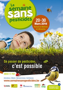 Affiche "la semaine sans pesticides"