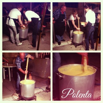 Polenta - Préparation